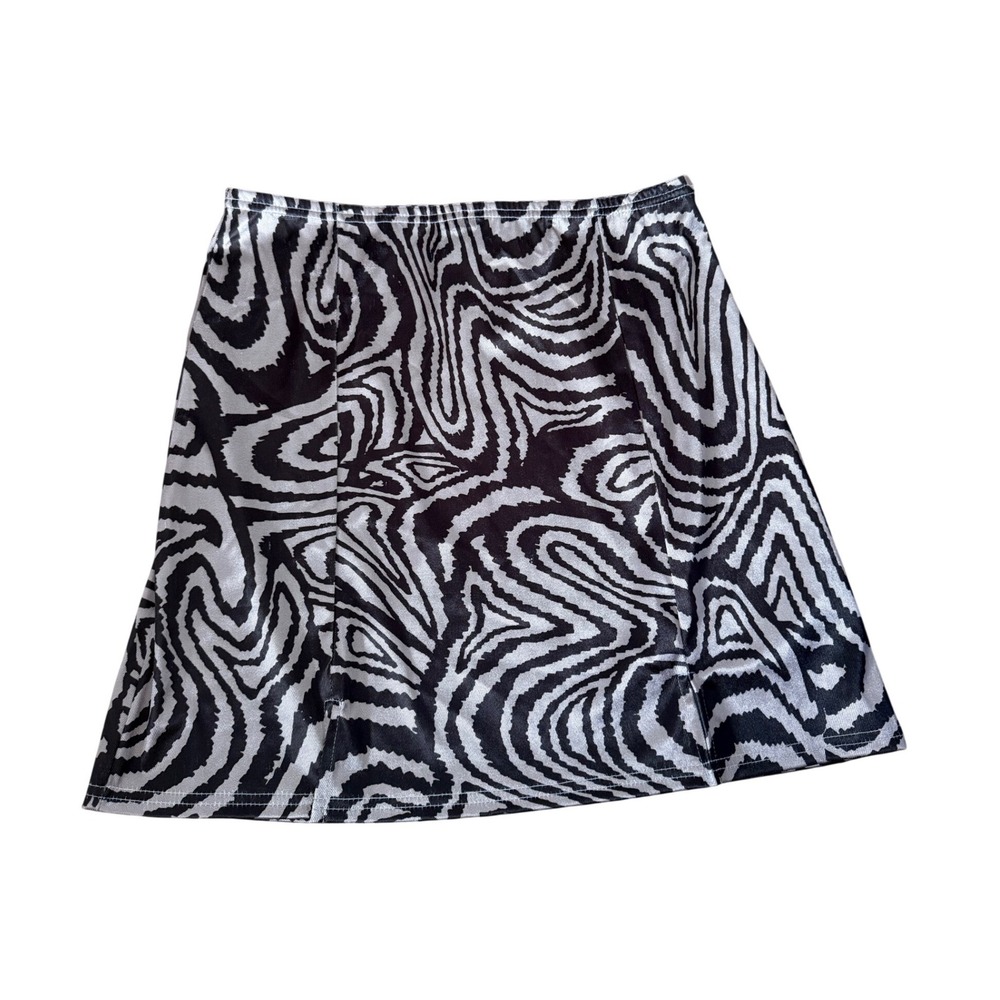 NWT Urban Outfitters brown swirl patterned‎ mini skirt